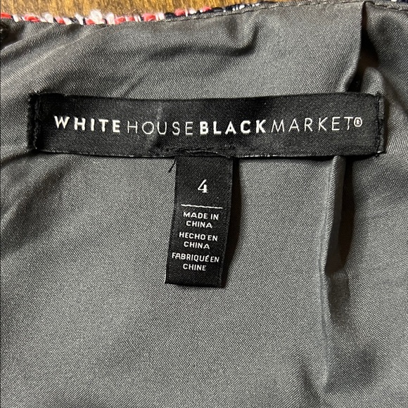 NWOT - WHBM Elegant Tweed Pencil Skirt (4) - Picture 3 of 3